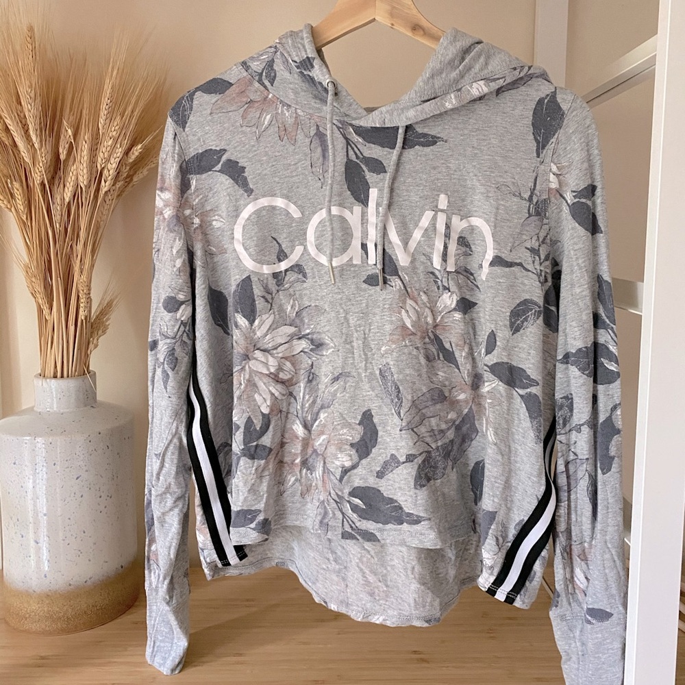 Calvin Klein hooded performance sweatshirt